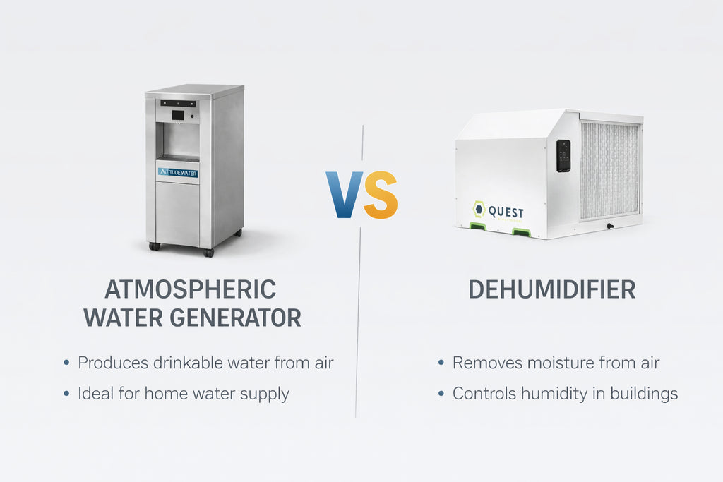 Atmospheric Water Generator vs Dehumidifier: What’s the Difference?