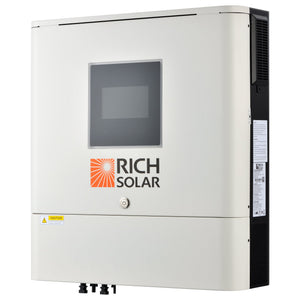 NOVA 6500S 6500W 48V Off-Grid Hybrid Solar Inverter for Cabins, RVs, and Off-Grid Use