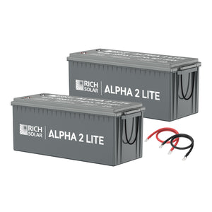 400Ah 12V LiFePO4 Off-Grid Battery Kit 5.12kWh Deep Cycle for RVs and Off-Grid Use