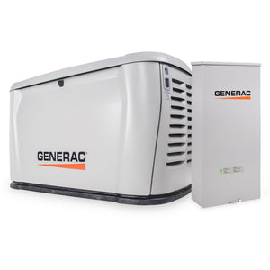 Generac 7323 14kW Generator with 240V 1PH 200A SE Transfer Switch