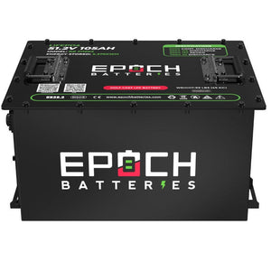 EPOCH 48V 120Ah GC2 - Golf Cart LiFePO4 Lithium Battery - Complete Kit