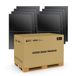 Rich Solar MEGA 410 410W Solar Panel for Residential, Commercial, and Off-Grid Use