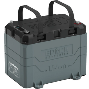 EPOCH 24V 100Ah (2.56kWh) LiFePO4 Lithium Battery - Bluetooth, Heating, Waterproof