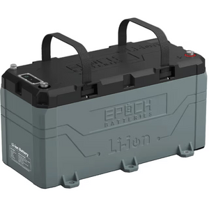 EPOCH 36V 100Ah (3.84kWh) LiFePO4 Lithium Battery - Bluetooth, Heating, Waterproof