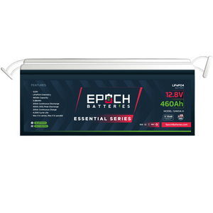 EPOCH 12V 460Ah (5.89kWh) Essential Series - Bluetooth & Heated LiFePO4 Battery