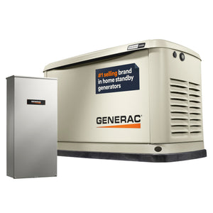 Generac 24kW Standby Generator with Whole House Switch WiFi