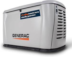 Generac 18kW Air Cooled Standby Generator Cellular Wi-Fi & Bluetooth Connectivity