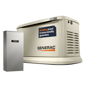 Generac 26kW Standby Generator with Whole House Switch WiFi