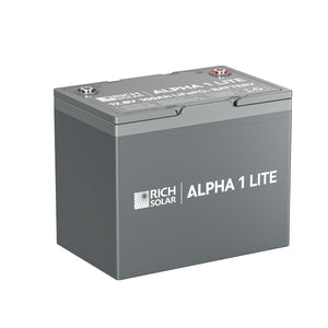 ALPHA 1 LITE 12V 100Ah LiFePO4 Battery