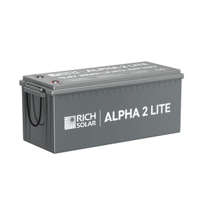ALPHA 2 LITE 12V 200Ah LiFePO4 Deep Cycle Battery for RVs and Off-Grid Use