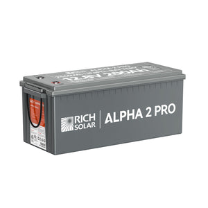 ALPHA 2 PRO 12V 200Ah LiFePO4 Battery for RVs, Cabins, and Tiny Homes