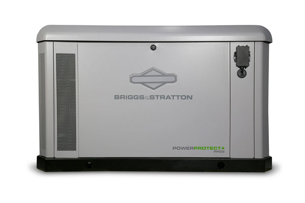 Briggs & Stratton power generator on a white background