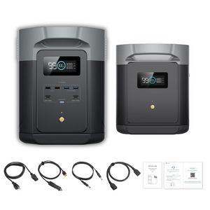 EcoFlow DELTA 2 Max Portable Power Station with Extra Battery