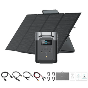 EcoFlow DELTA 2 with 400W Portable Solar Panel