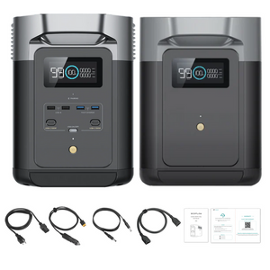 EcoFlow DELTA 2 Portable Power Station with Extra Battery