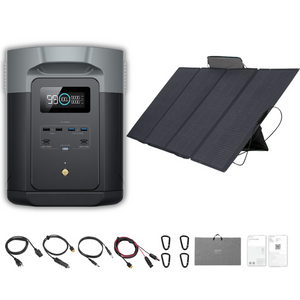 EcoFlow DELTA 2 Max with 400W Portable Solar Panel