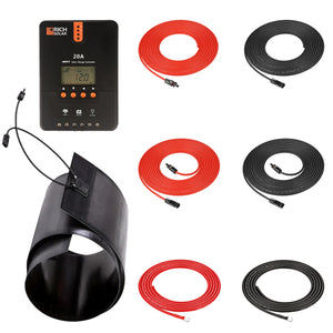 Rich Solar 160W Flexible Solar Kit with 20A MPPT Controller