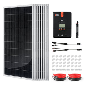 Rich Solar 1600W Solar Kit for Home and Off-Grid Applications