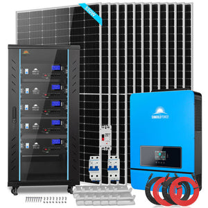 Sun Gold Power 10kW Solar Kit 48V 120/240V 12 X 550W Solar Panels