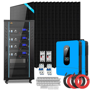 Sun Gold Power Solar Kit 13kW Inverters 48V 14 X 415 Watts Solar Panels