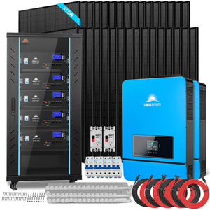 Sun Gold Power Solar Kit 16kW Inverters 48V 32 X 415W Solar Panels