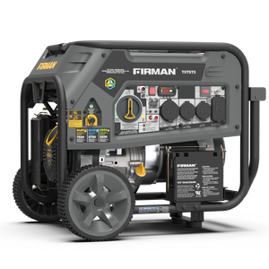 Firman Tri Fuel Portable Generator 9400W Electric Start 120/240V with CO Alert