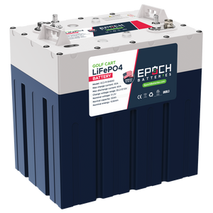 EPOCH 48V 90Ah GC2 - Golf Cart LiFePO4 Lithium Battery - Complete Kit