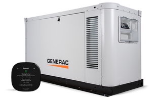 Generac 48kW Single Phase Standby Generator ecobee Thermostat CA-MA