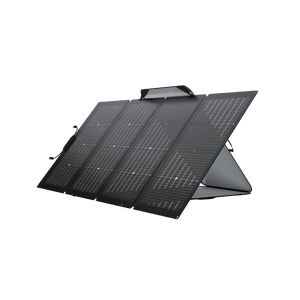 EcoFlow 220W Bifacial Foldable Solar Panel – High Efficiency Portable Power