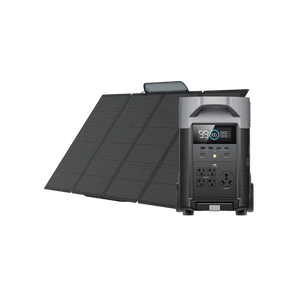 EcoFlow DELTA Pro with 400W Portable Solar Panels