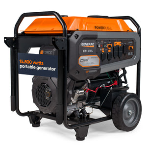 Generac 15500W EFI Portable Generator Electric Start COsense 49ST