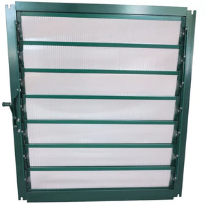 Grandio Greenhouse Wall Louver Window.